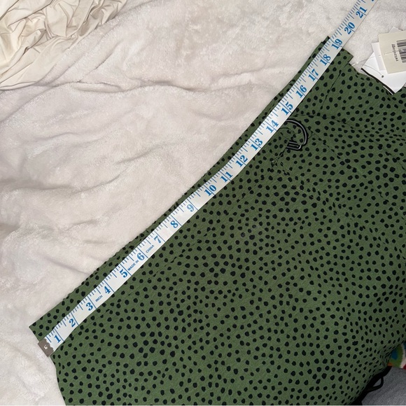 Green Polka Dot Midi Skirt NWT - Picture 9 of 11